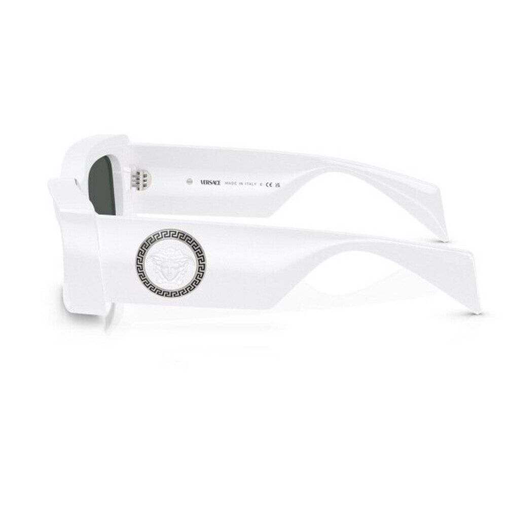 NWT Versace VE4474U White Rectangle 52mm Sunglasses - Picture 4 of 5